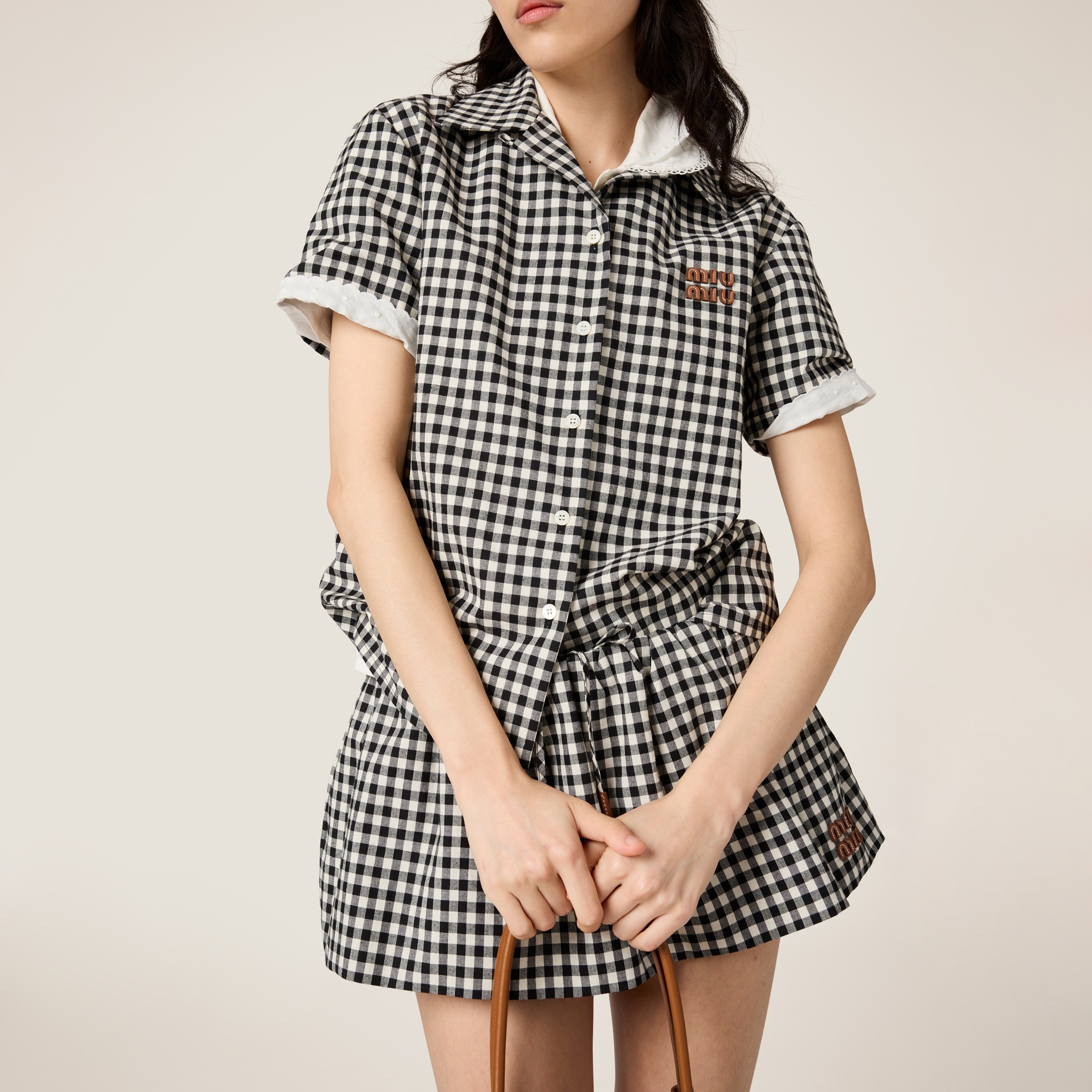 Gingham check shirt - 4