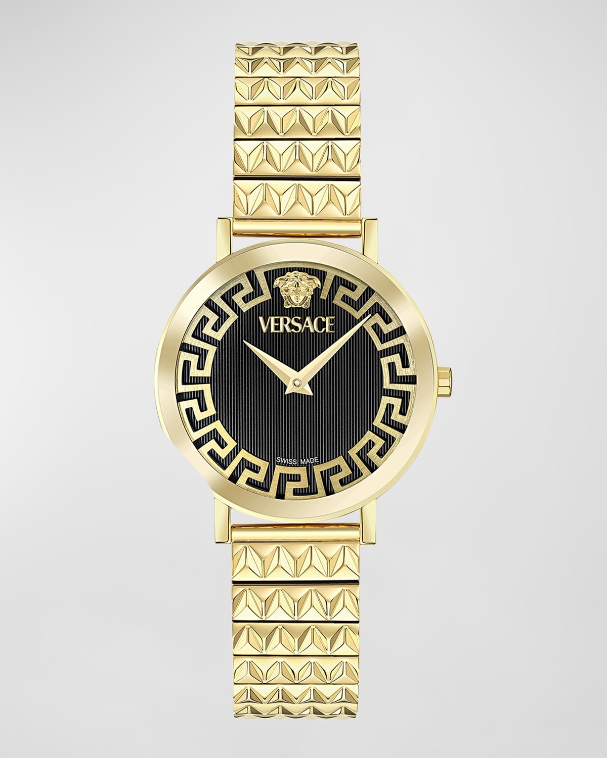 35mm Daedalus Watch with Bracelet Strap, Gold/Black - 1