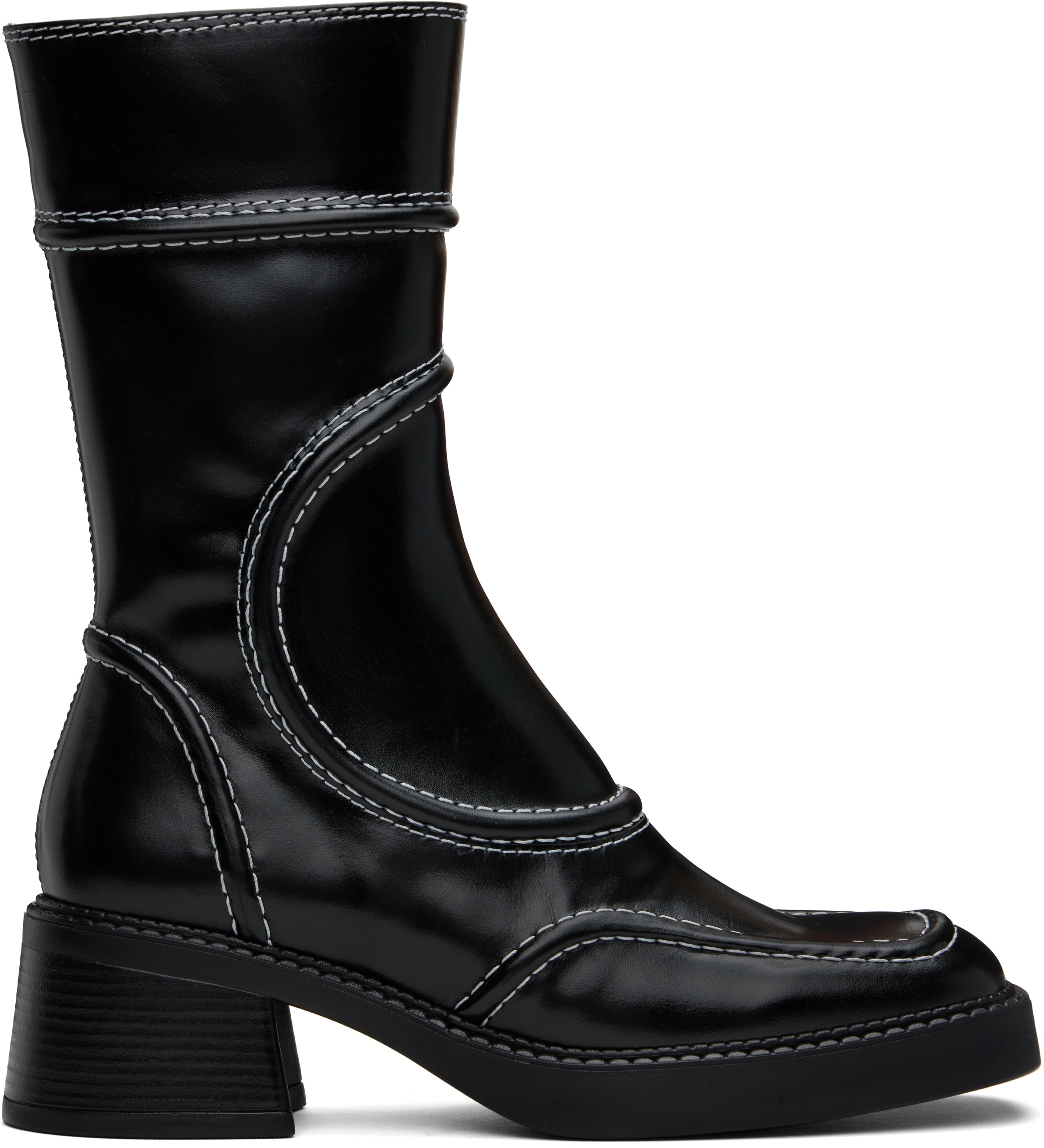 Black Malene Boots - 2