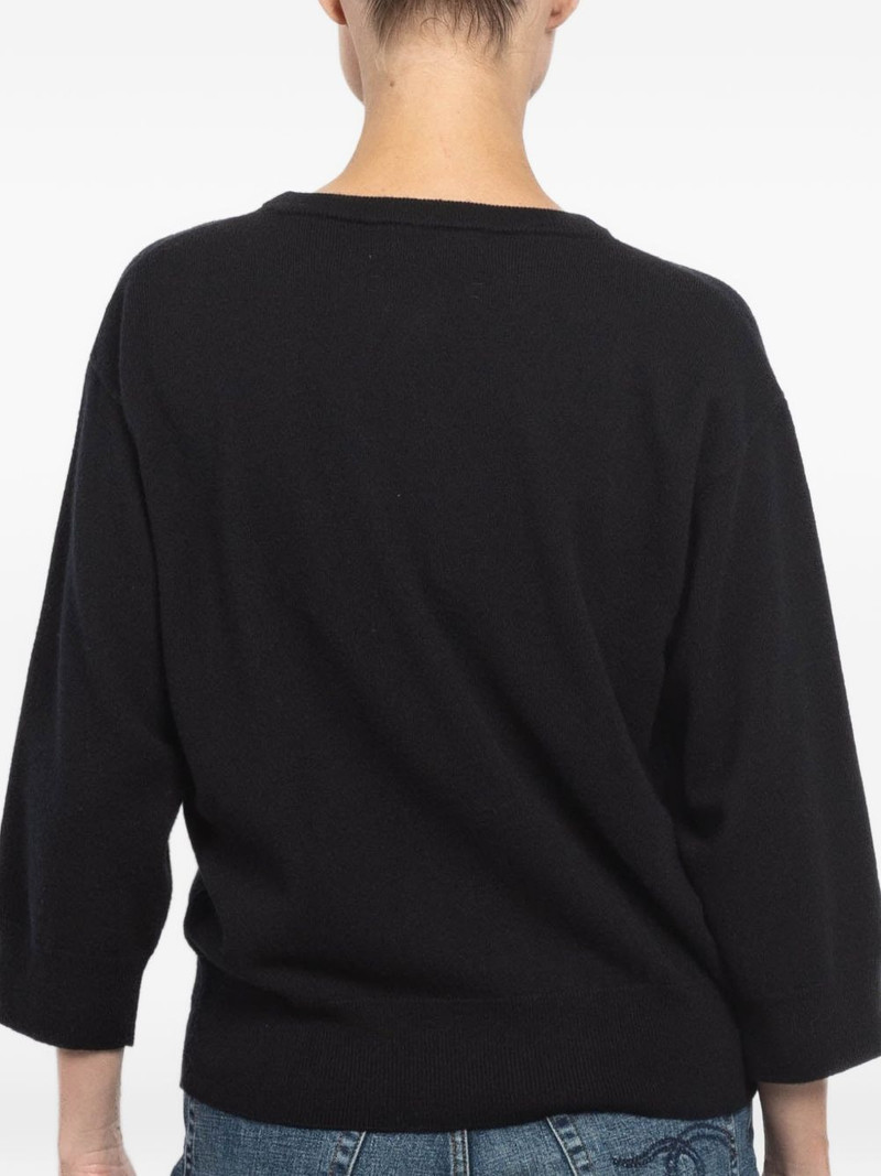 N°398 Jewel short-sleeve crew-neck sweater 4