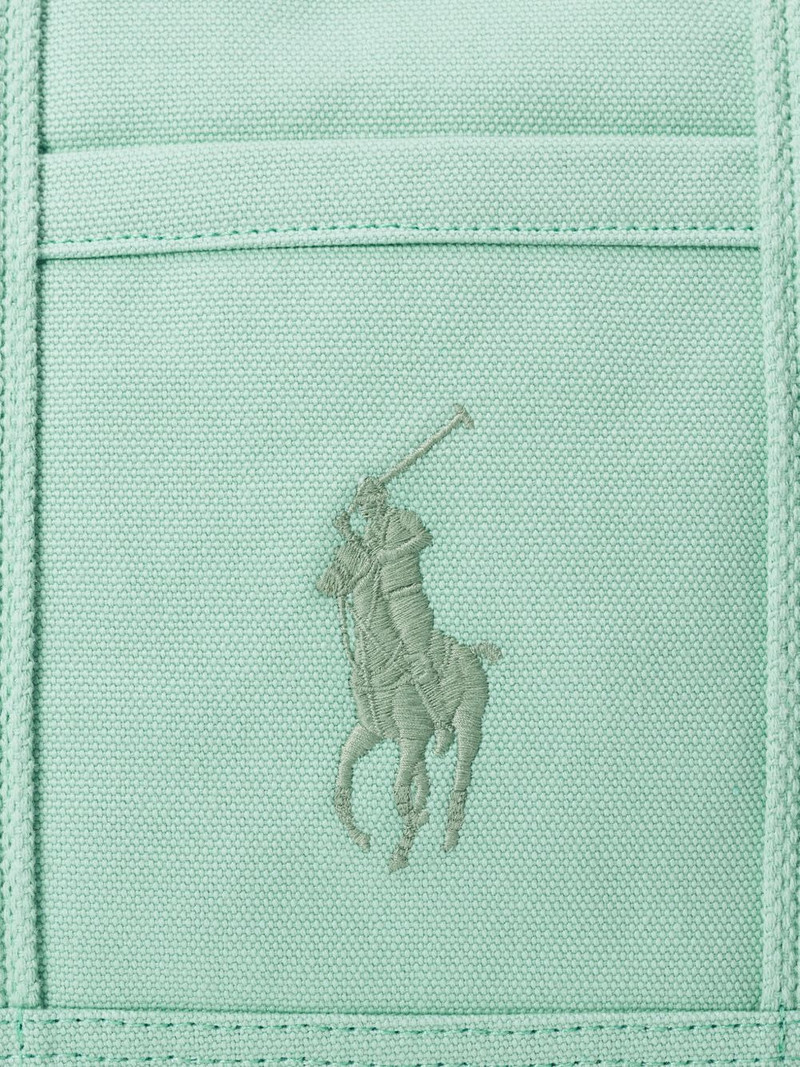 embroidered-logo tote bag 5
