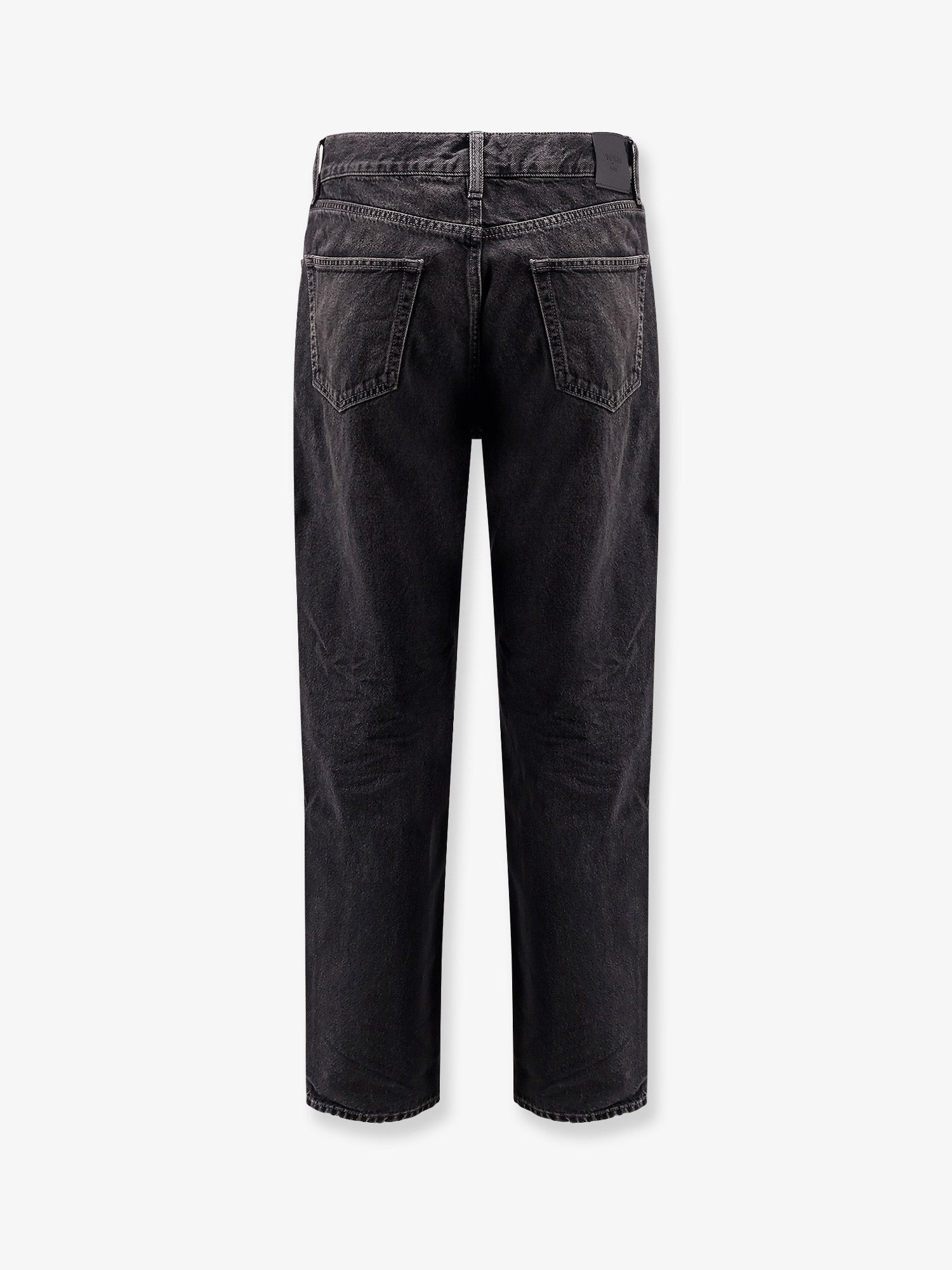 LONG MICK BLACK DENIM TROUSERS - 2