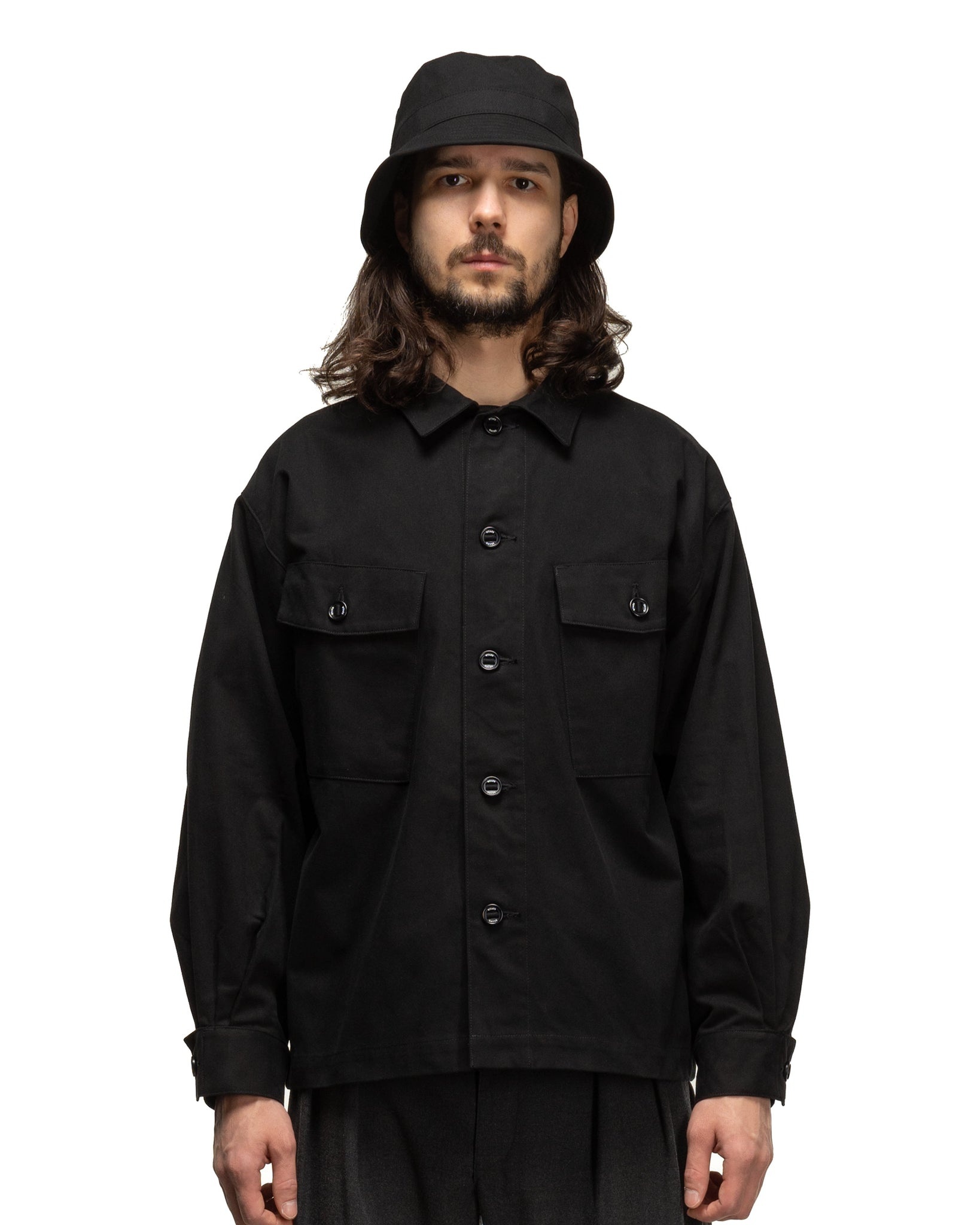 WTAPS CBW / LS / Cotton. Twill Black | REVERSIBLE