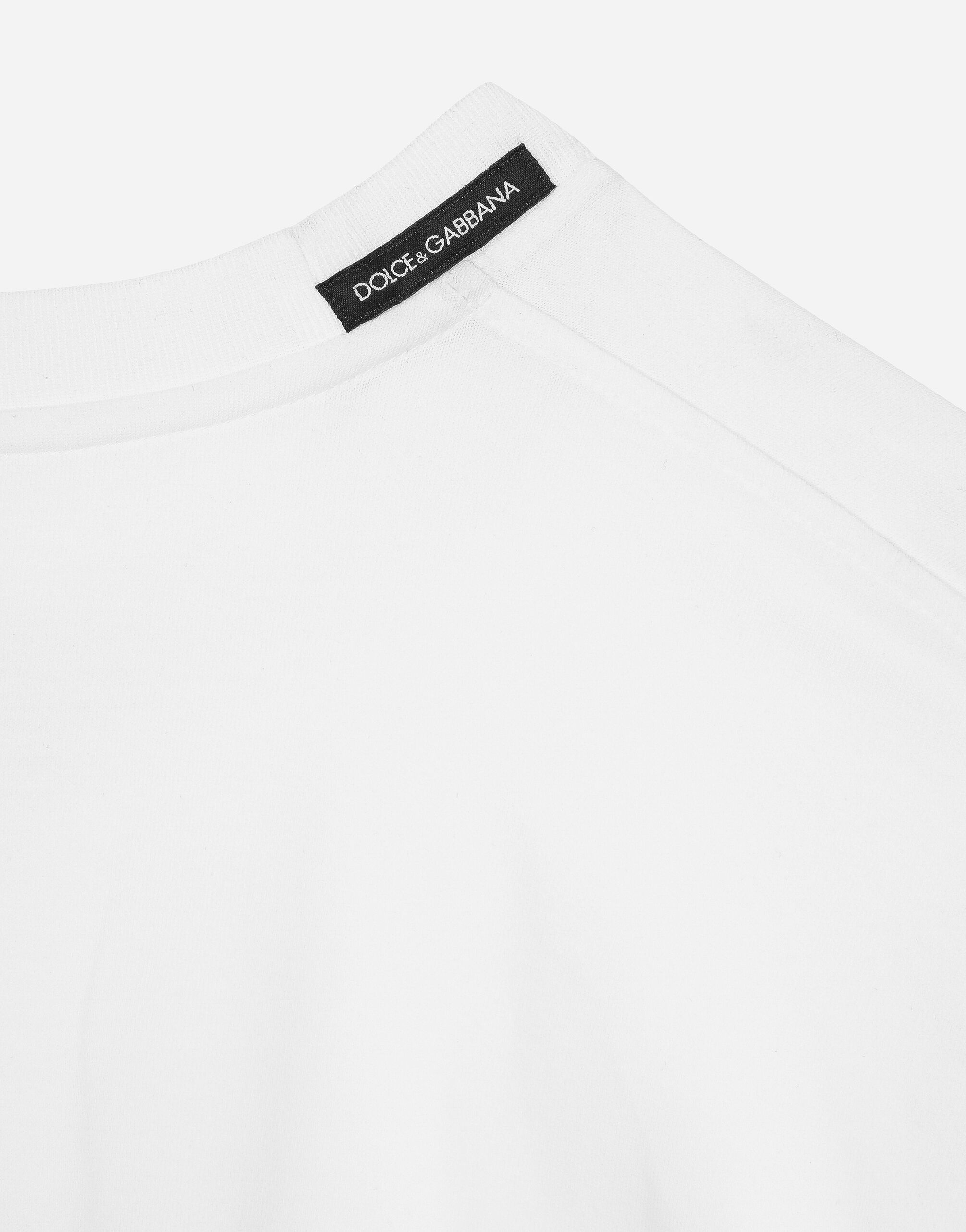 Short-sleeved T-shirt with DG logo patch - 7