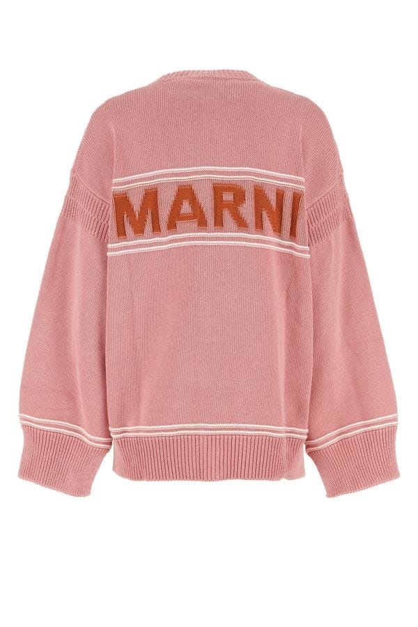 Marni Woman Pink Cotton Cardigan - 2