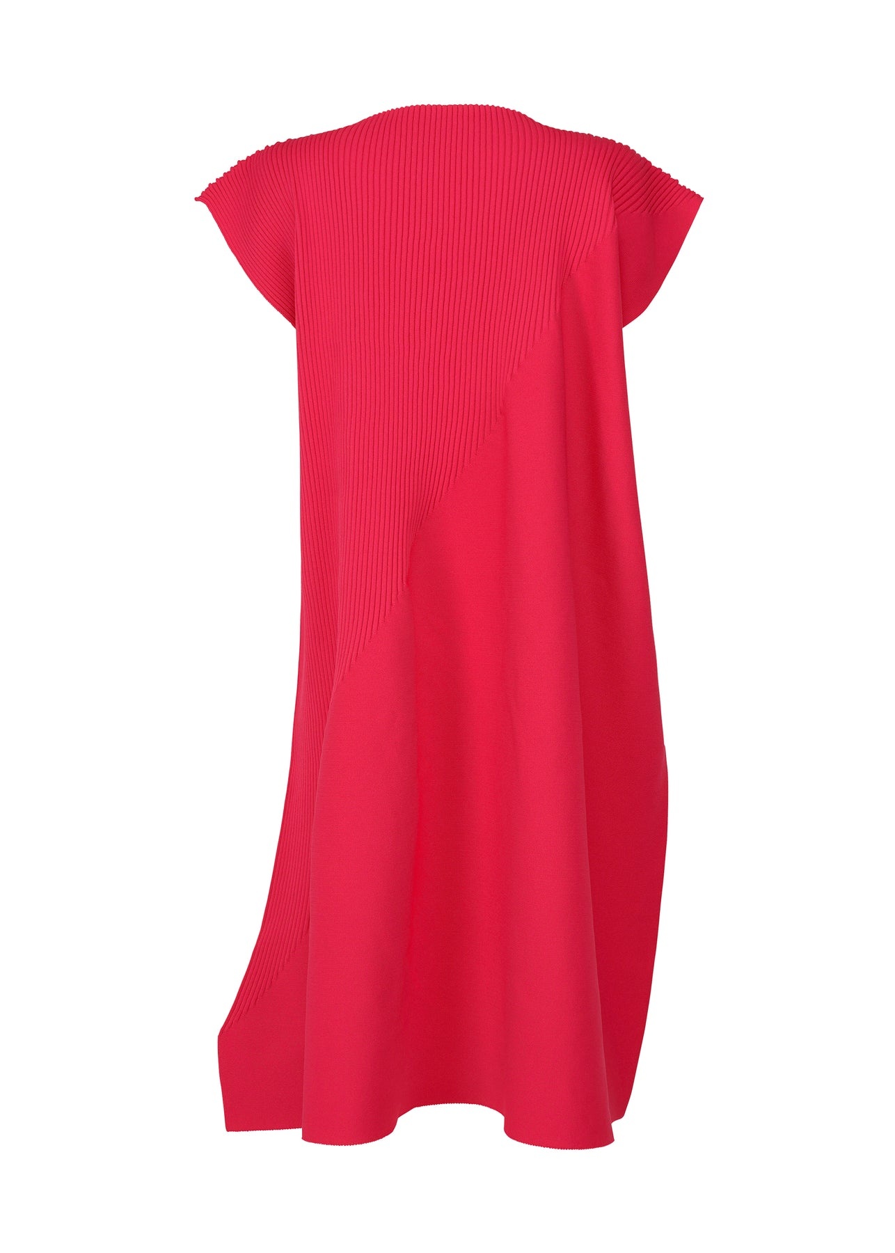CONTRAST KNIT DRESS - 2