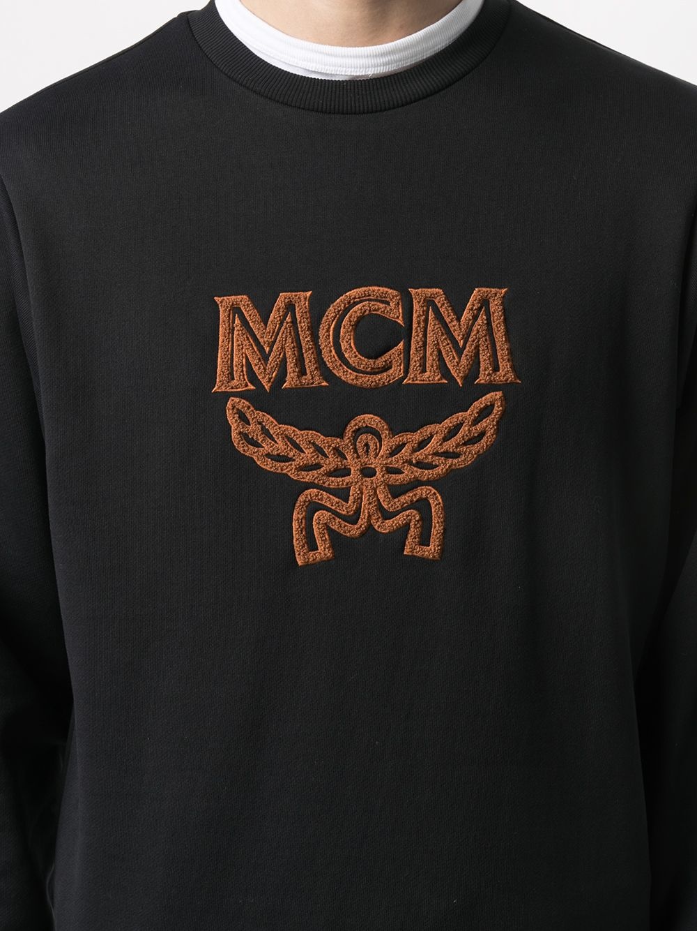 logo embroidered jumper - 5