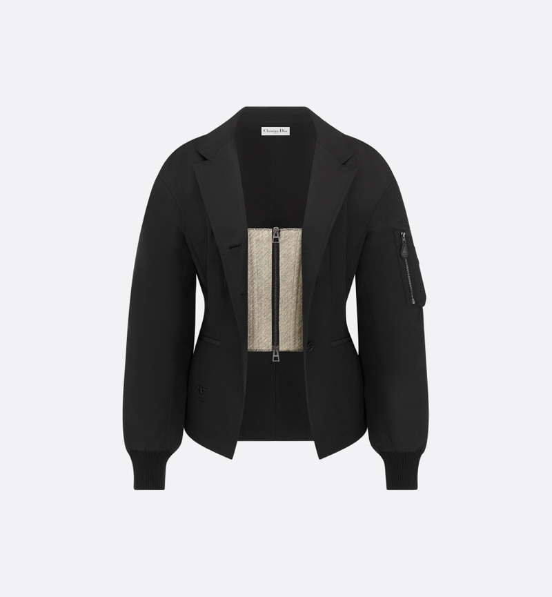 Fitted Jacket with Integrated Bustier 1