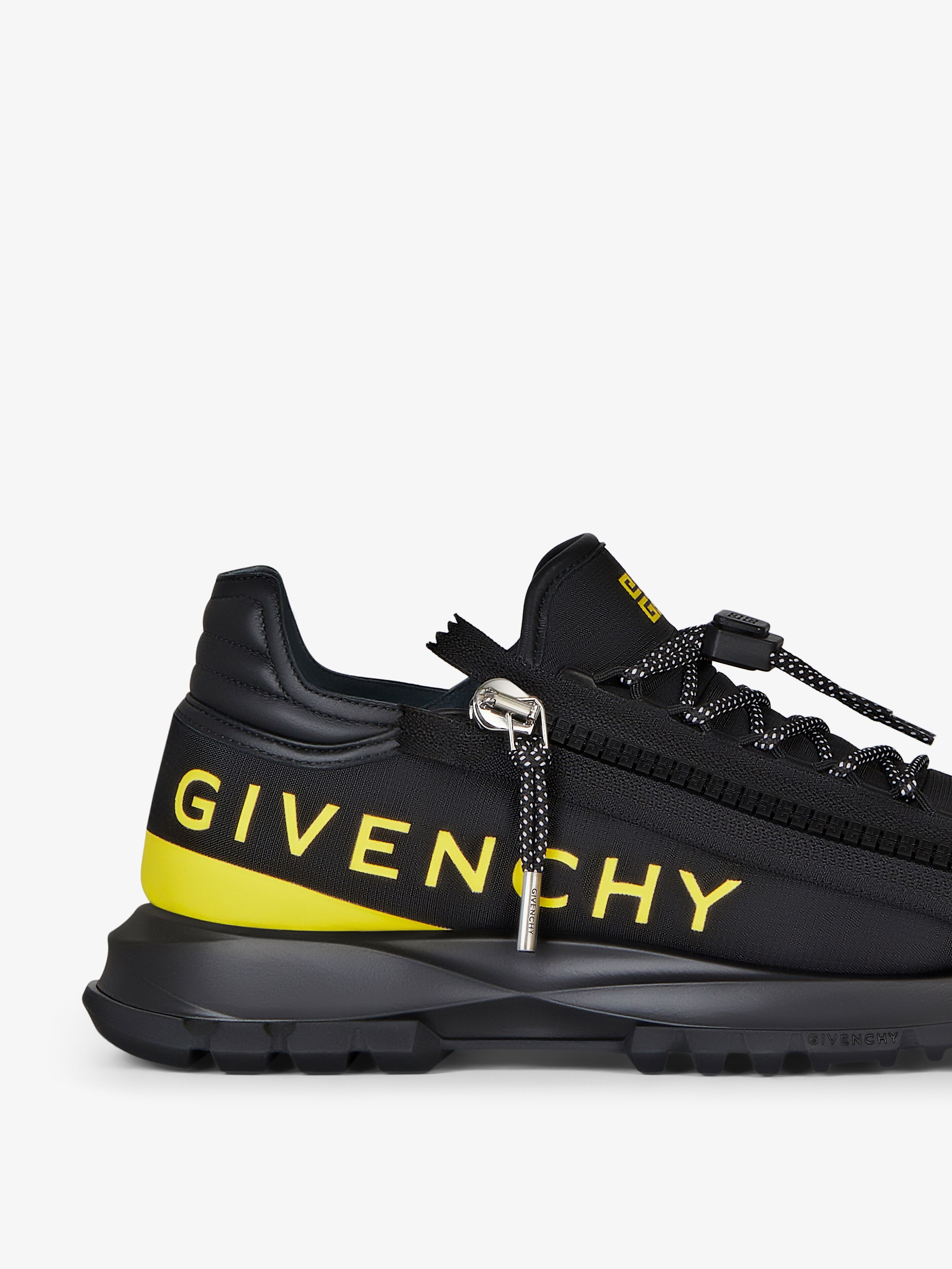 Givenchy SPECTRE RUNNER SNEAKERS IN SYNTHETIC FIBER WITH ZIP