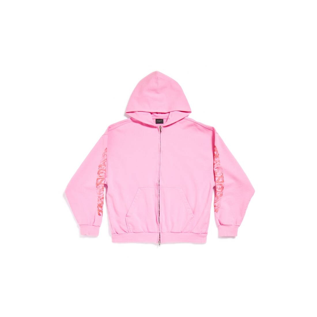 Offshore Zip-up Hoodie Medium Fit in Pink - 1
