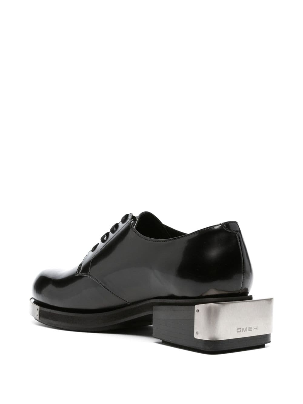 Nazim engraved-logo derby shoes - 3