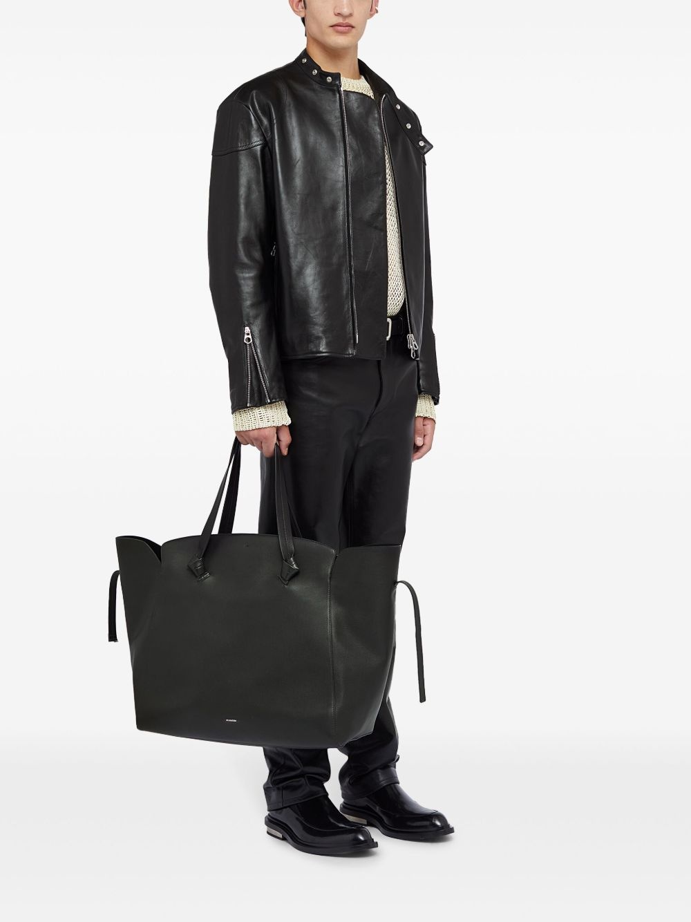 large knot-embellished tote bag - 2
