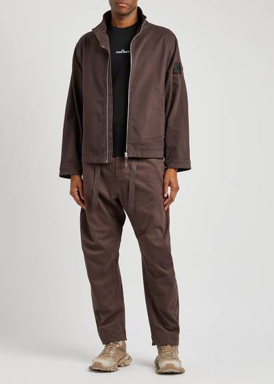 Stone Island Shadow Project Cotton-blend overshirt outlook