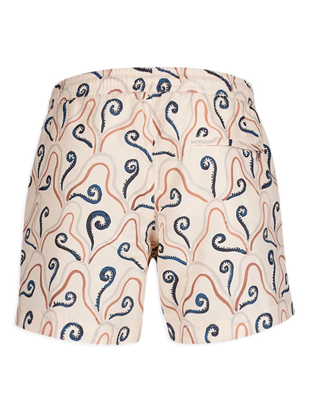 plant-print swim shorts - 2