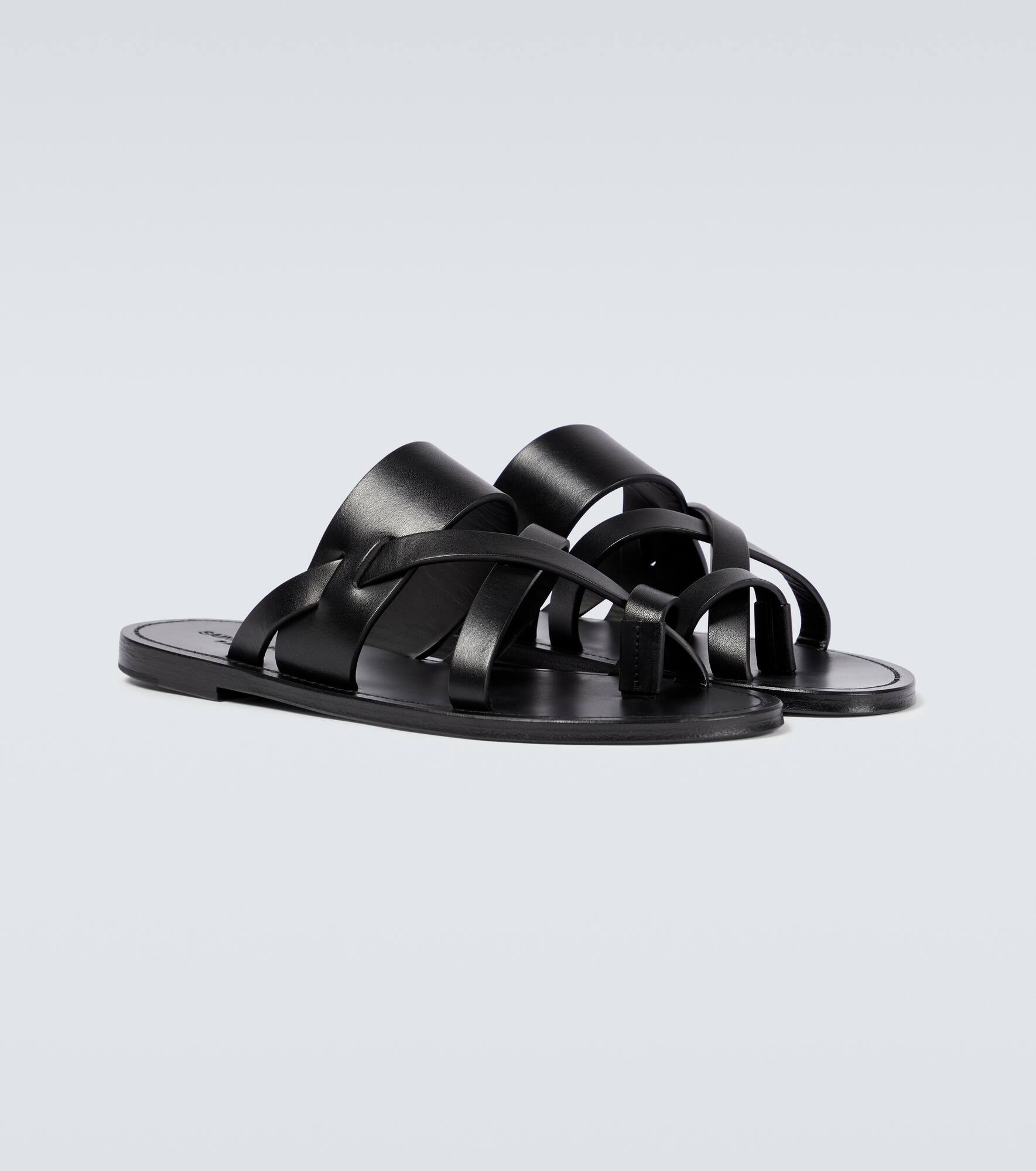 Culver leather sandals - 5