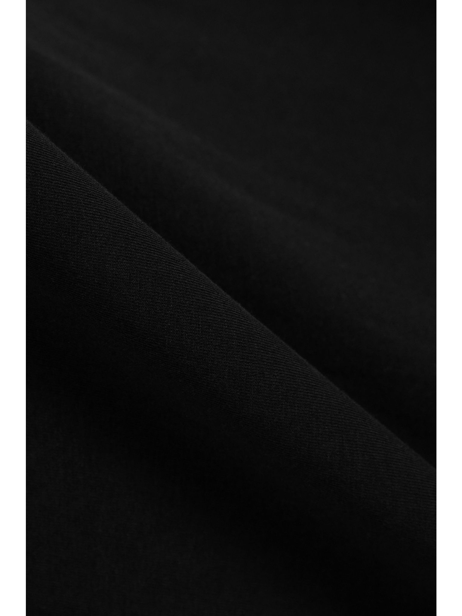 + NET SUSTAIN Fitted Tee organic cotton and TENCEL Lyocell-blend jersey midi dress Black - 4
