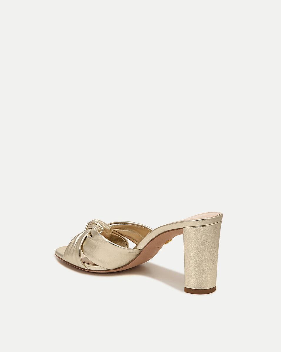 GANITA KNOT-FRONT SANDAL - 4