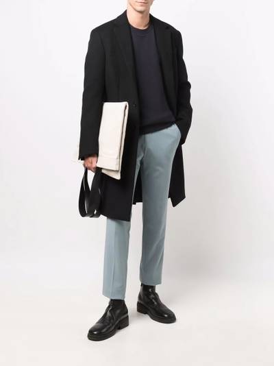 Jil Sander crew neck wool sweatshirt outlook