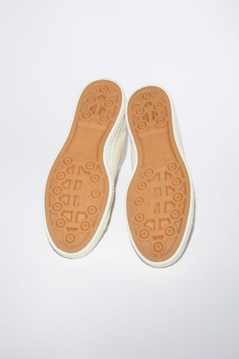 Canvas sneakers - Off white/off white 3