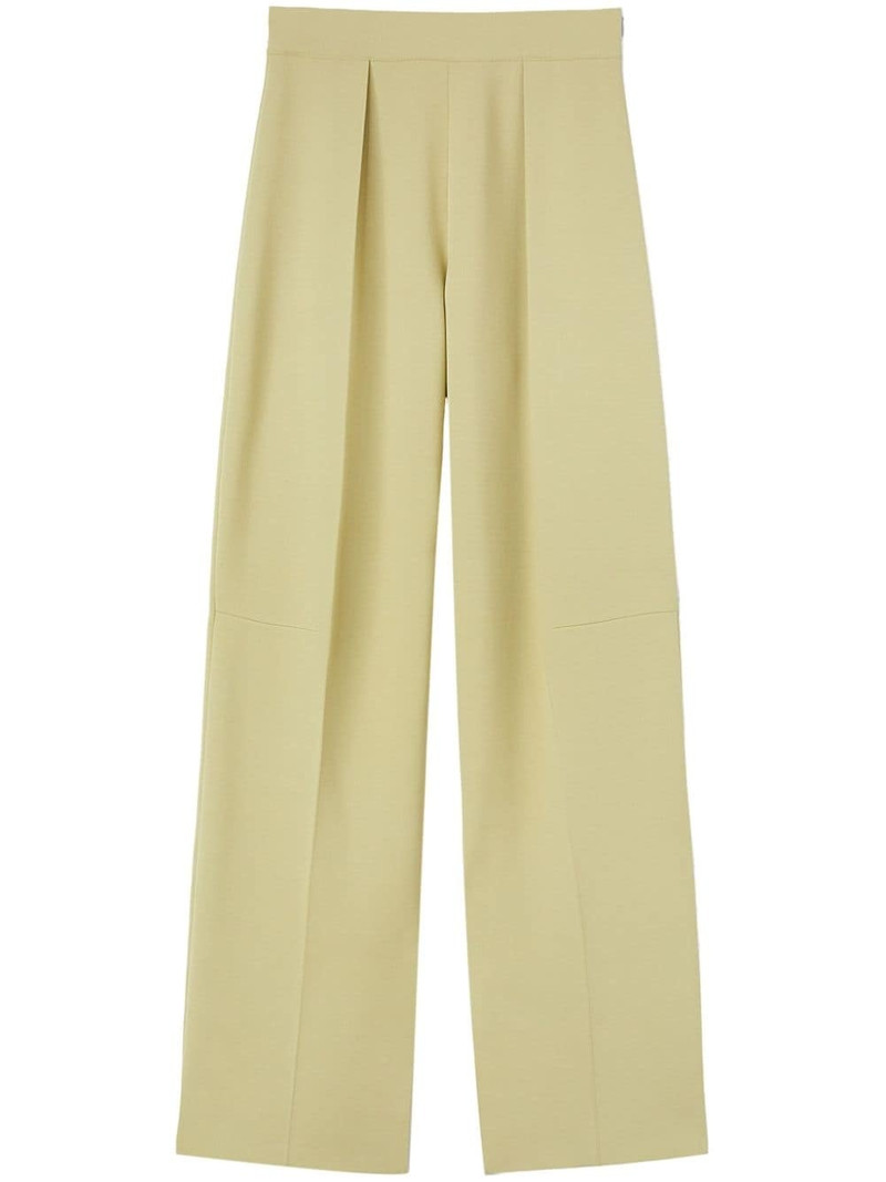 high-waisted tapered trousers 1