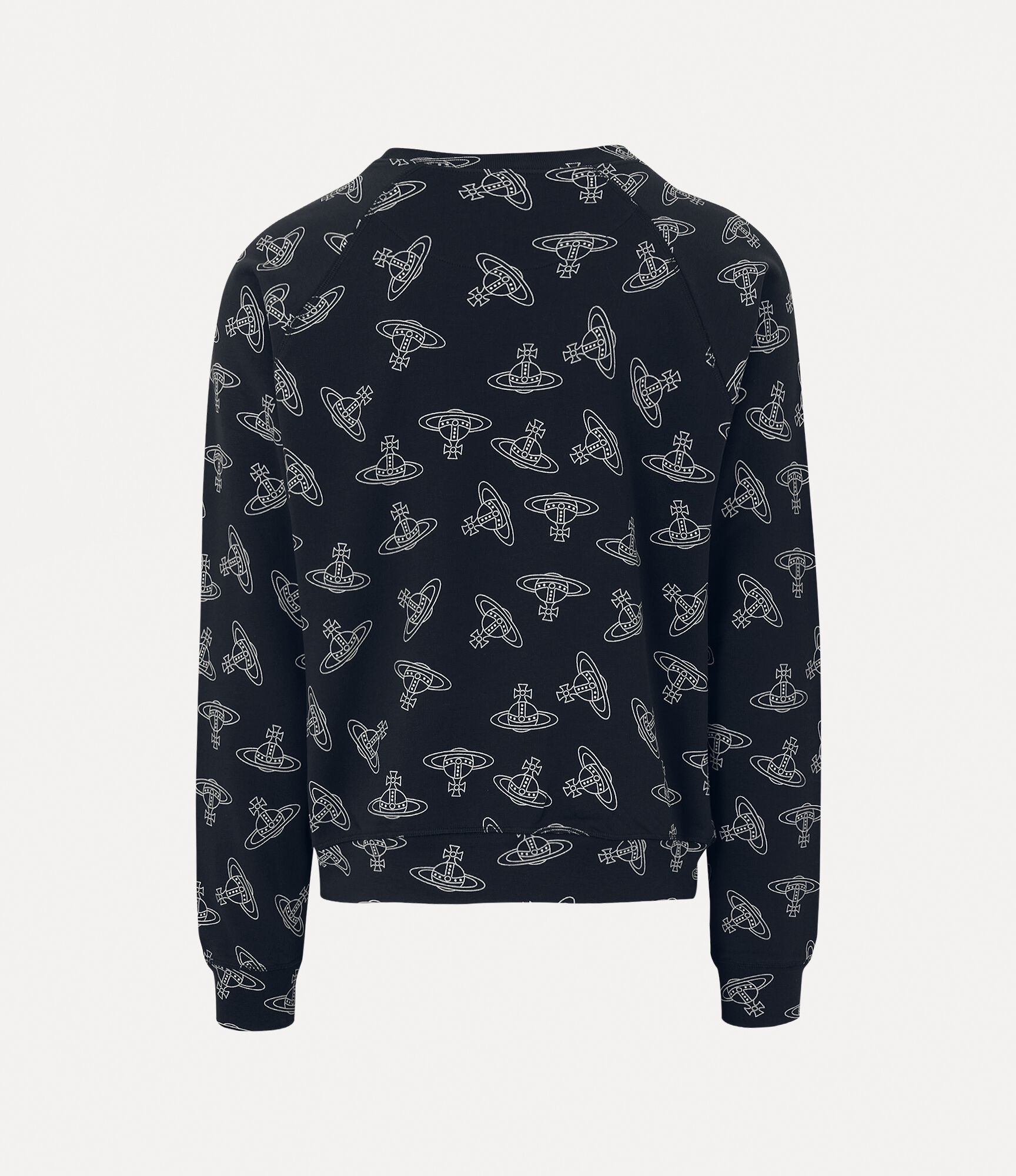 vivienne westwood スウェット Vivienne Westwood Stencil Orb Sweatshirt Black | Mainline