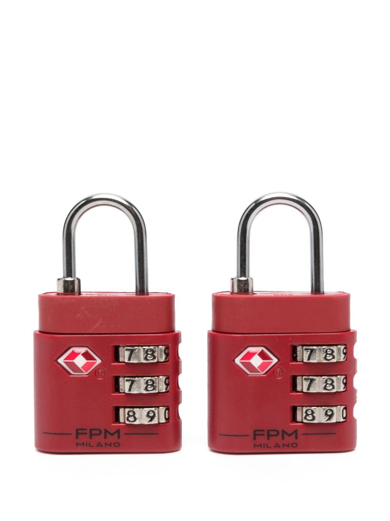FPM Milano two-pack combination padlocks outlook