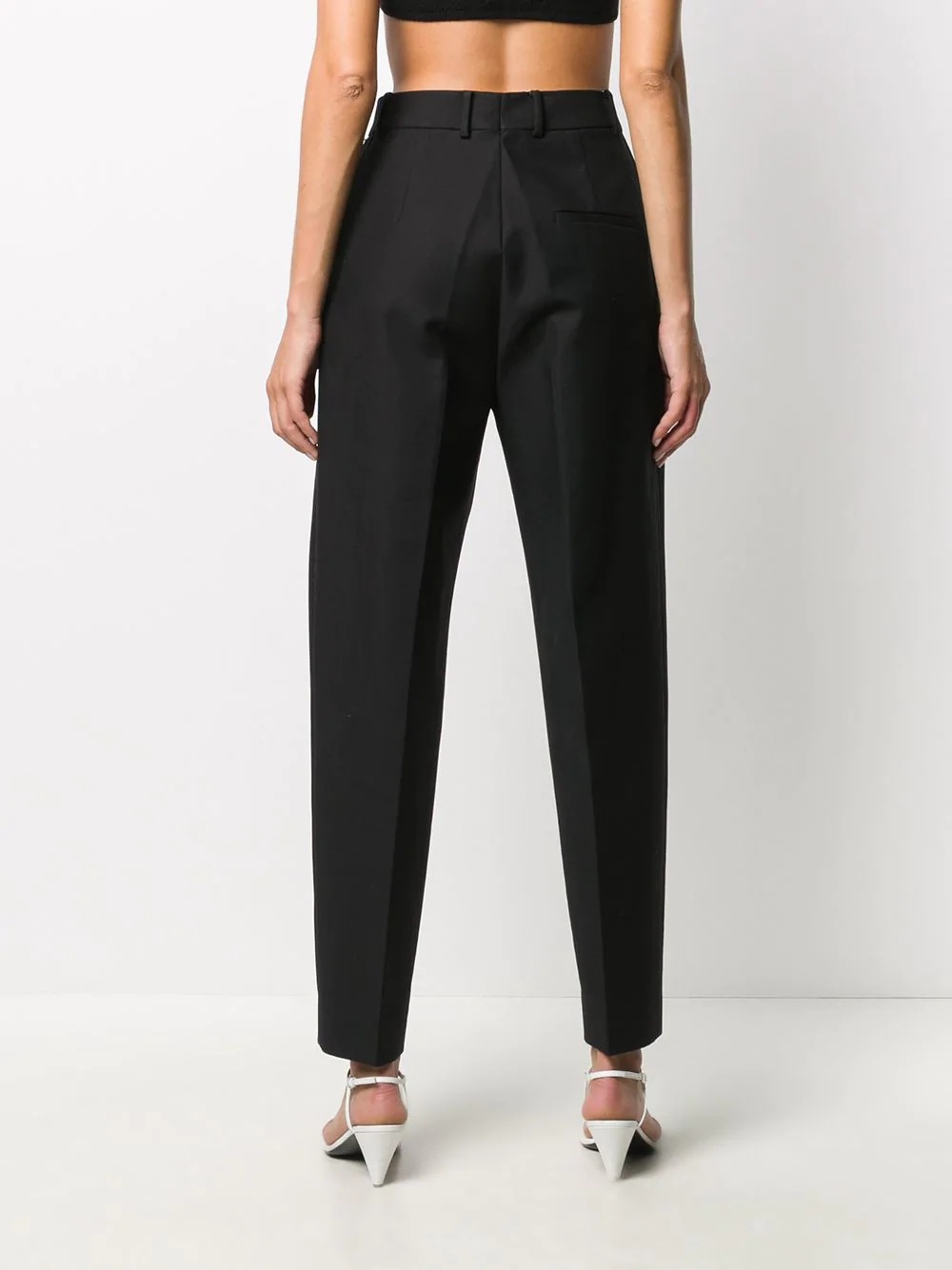 high-waisted trousers - 4