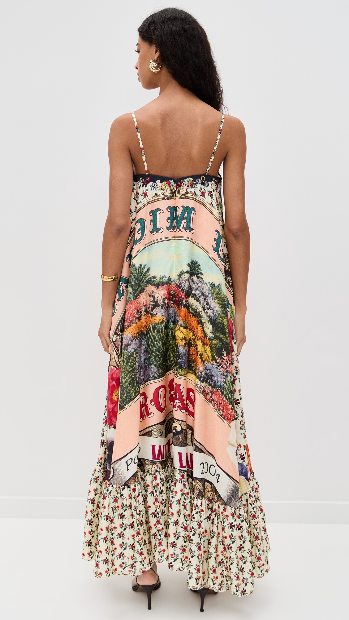 Silk Maxi Dress - 2