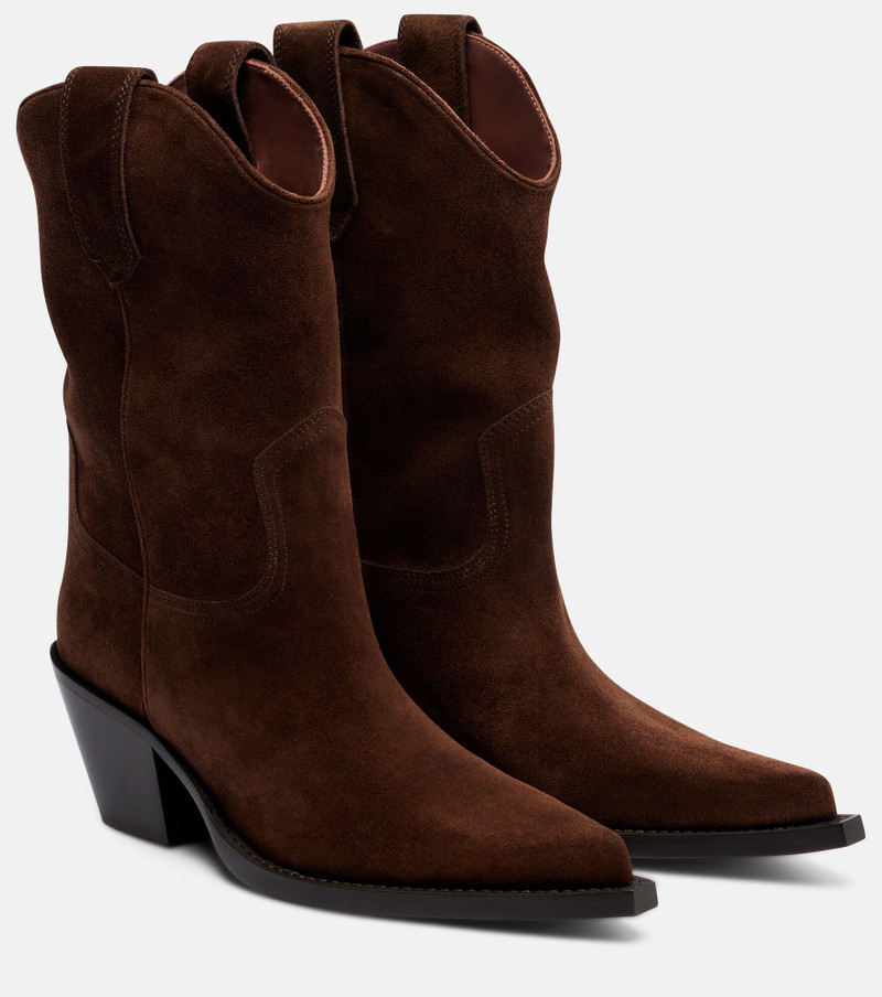 Dakota suede cowboy boots 1