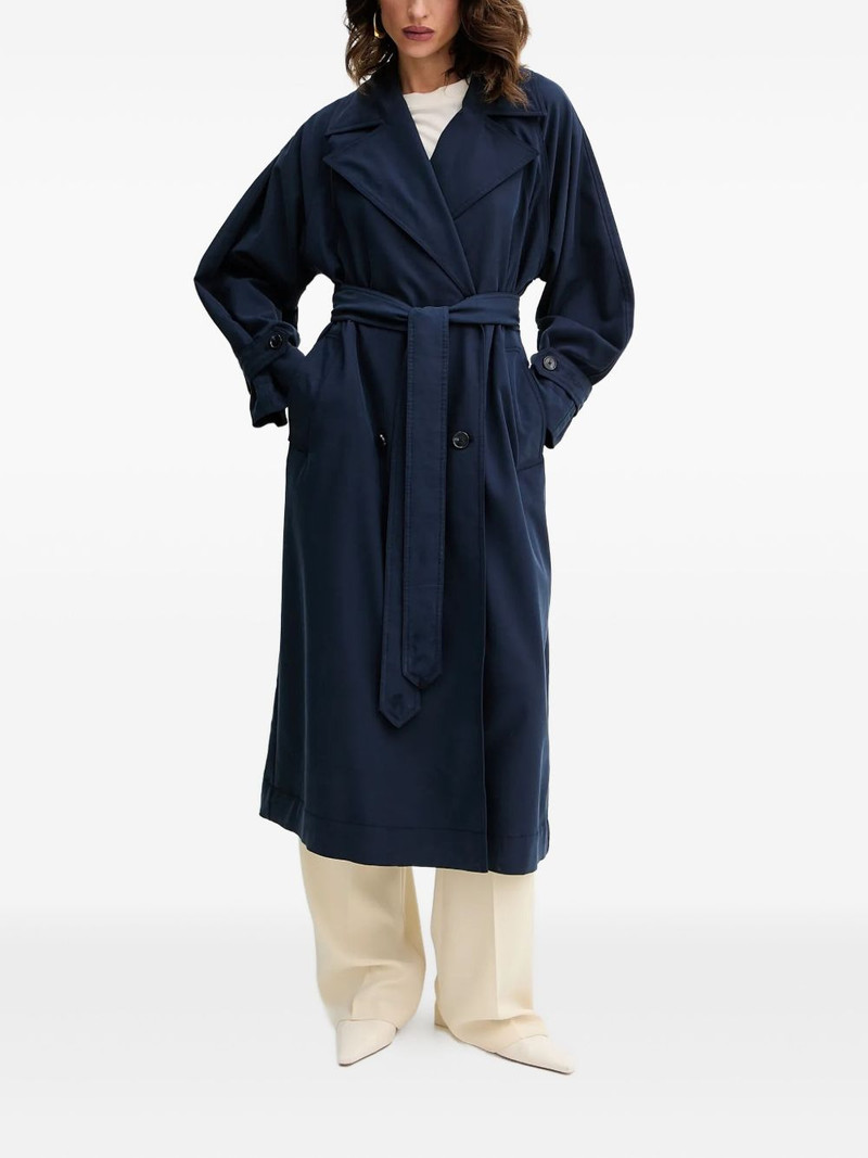 BOSS belted trench coat outlook