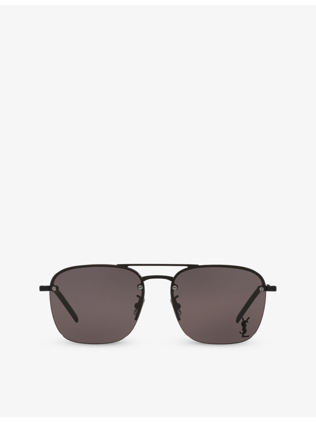 YS000490 SL 309 M rectangular-frame metal sunglasses - 1