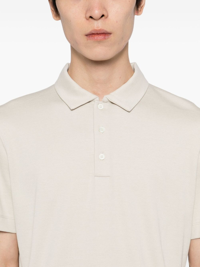 cotton-blended polo shirt 4