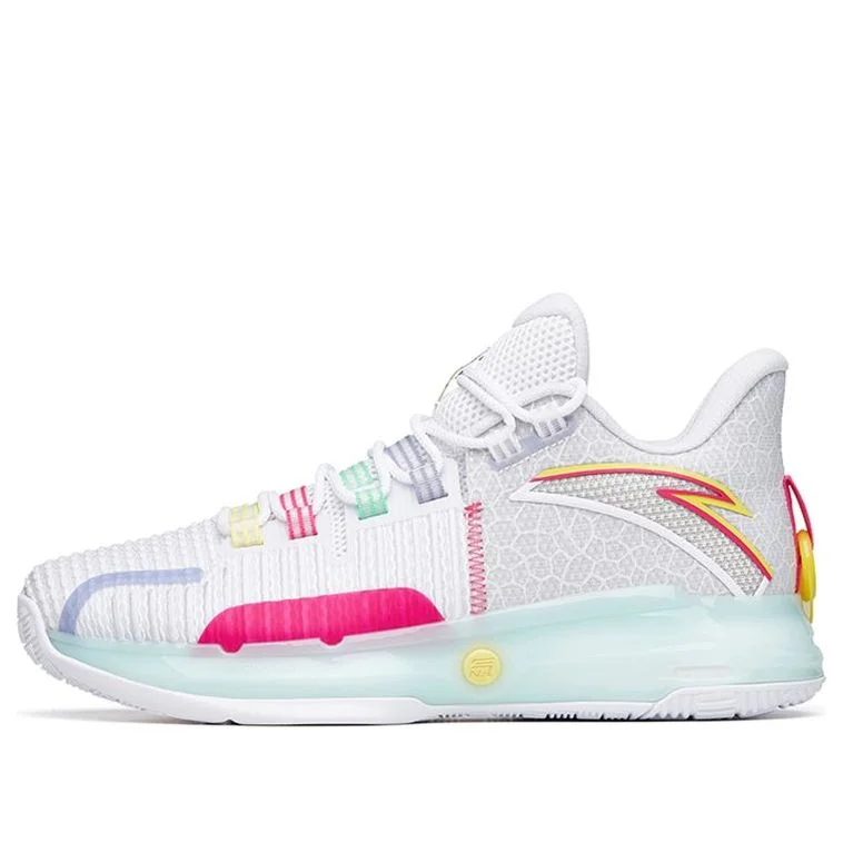 ANTA Light Crazy 1 Basketball Shoes 'White Pink' 112221607-1 - 1