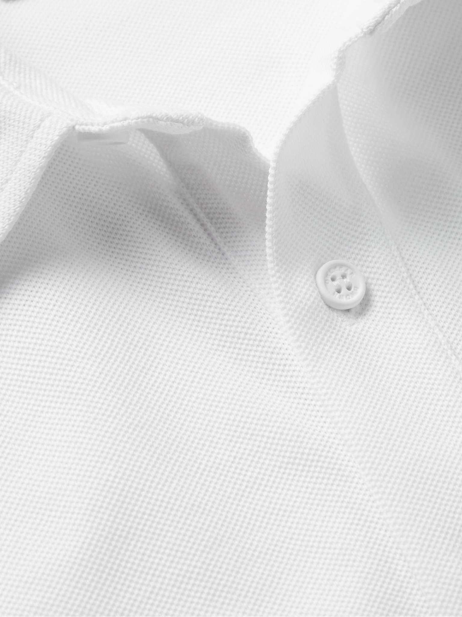 Sebastian Slim-Fit Cotton-Piqué Polo Shirt - 4