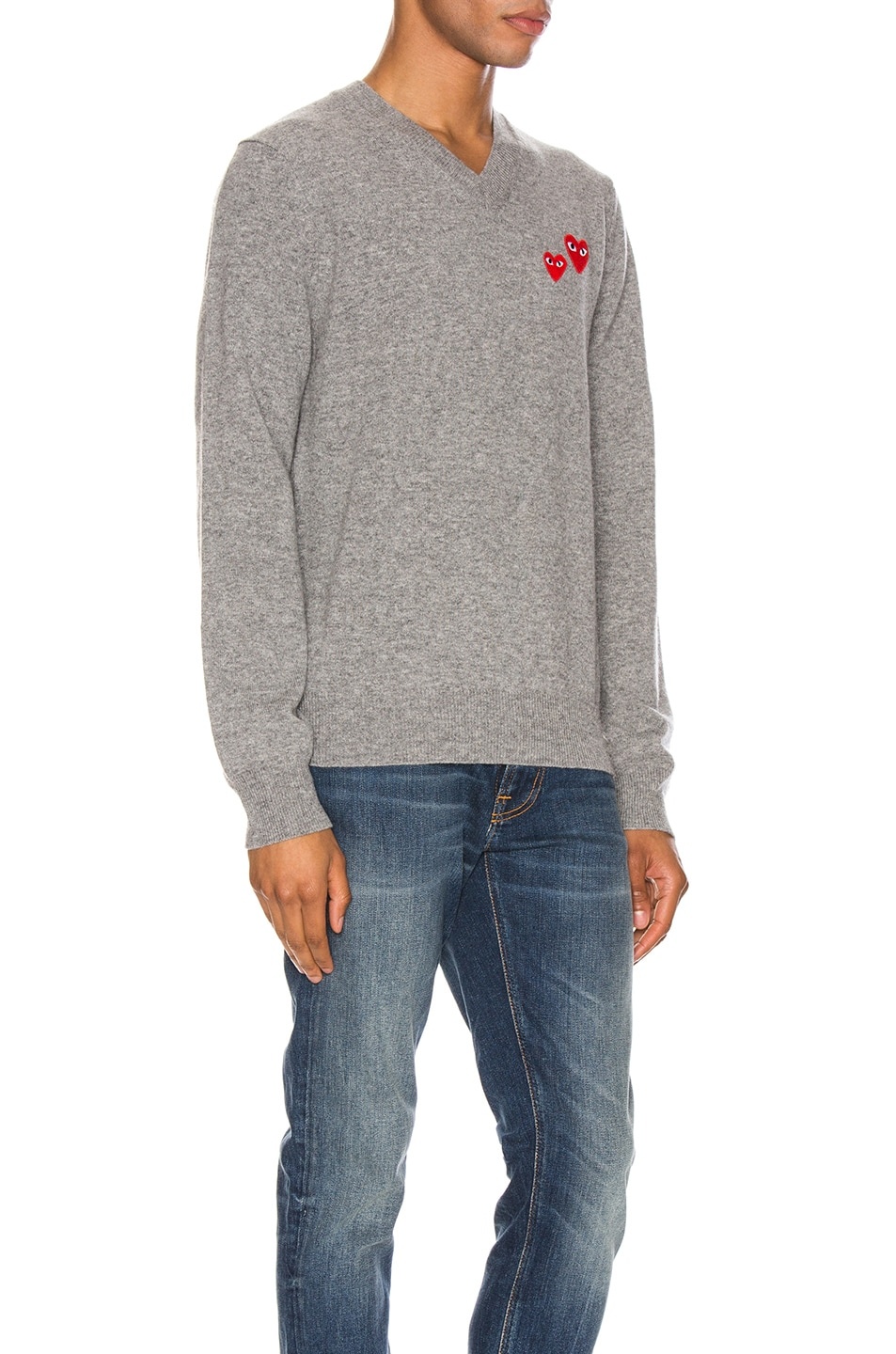 Multi Heart Pullover Sweater - 2