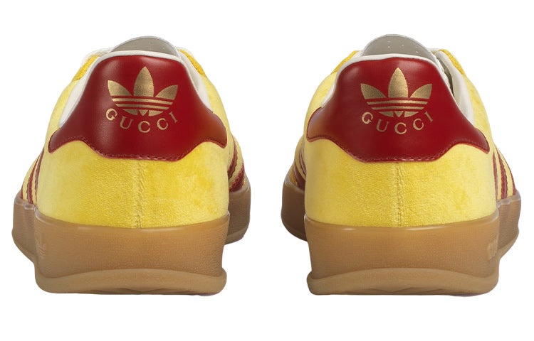adidas x Gucci Gazelle 'Yellow Velvet' 707848-9STU0-7170 - 3