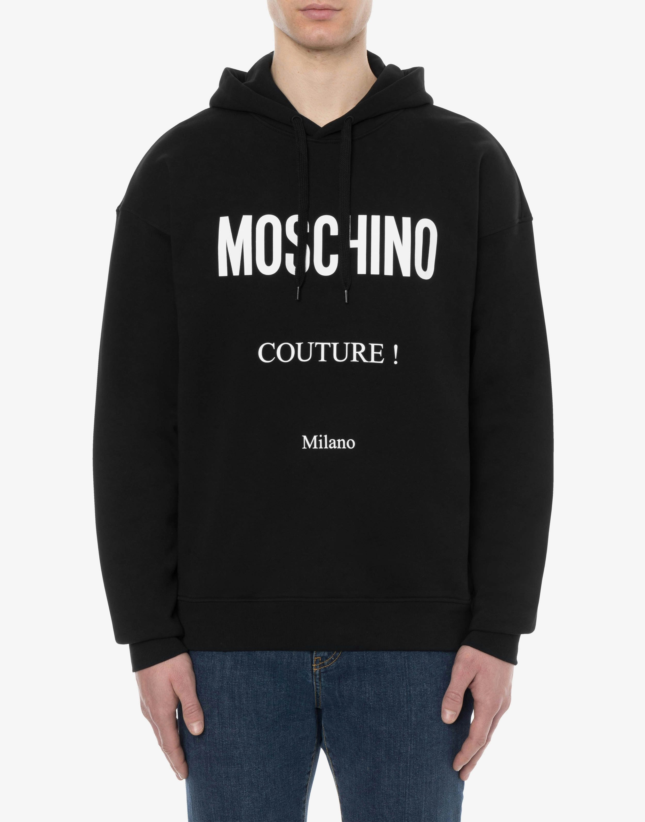 MOSCHINO COUTURE COTTON SWEATSHIRT - 2