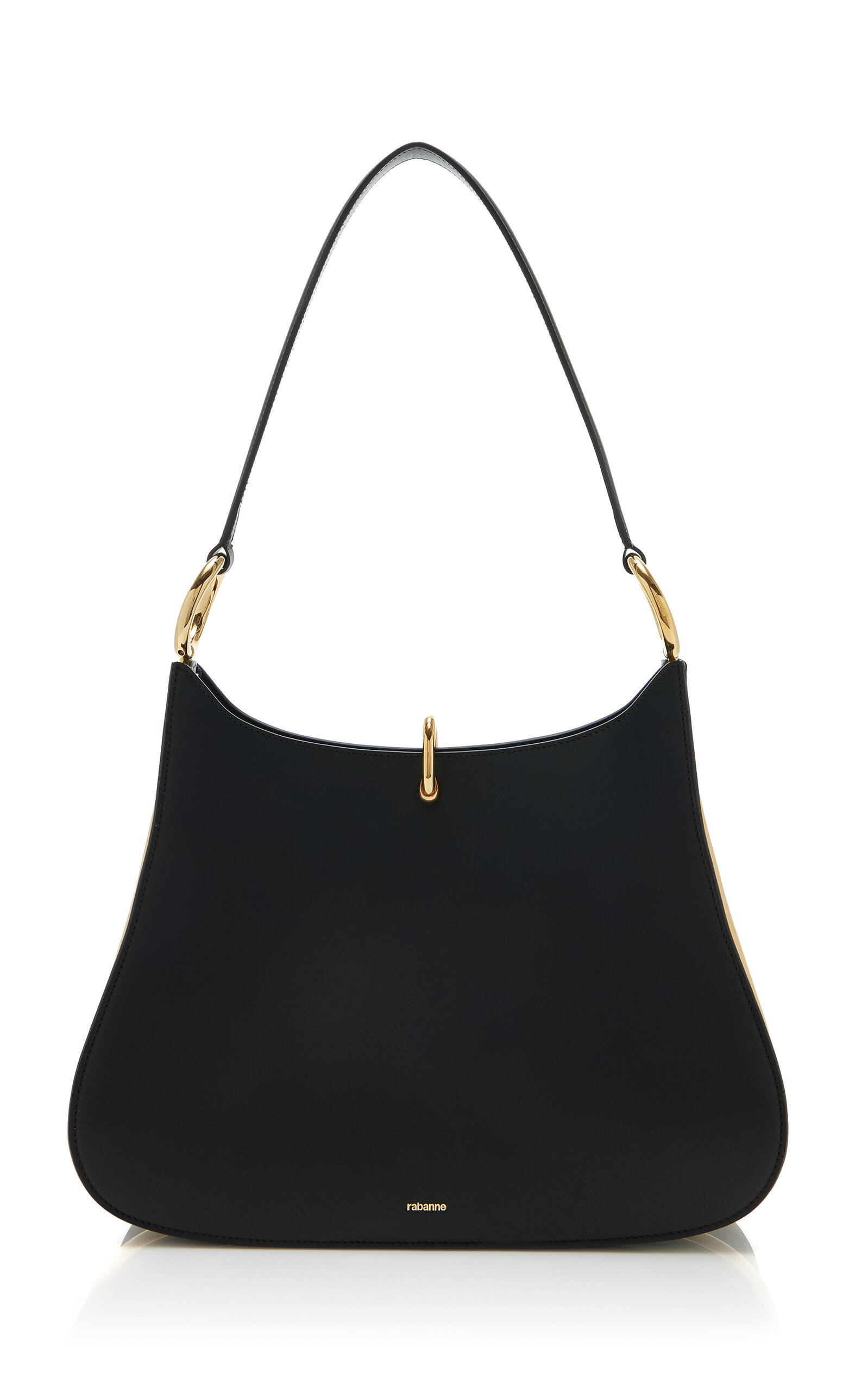 Ring Leather Bag black - 1
