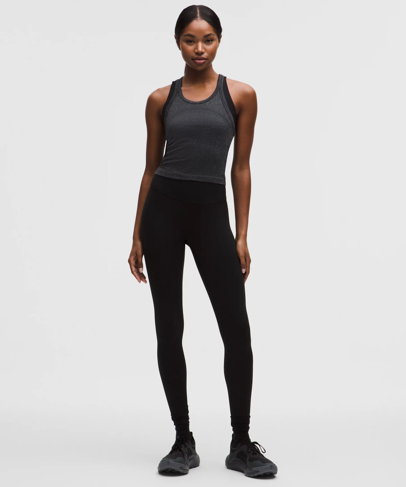 Swiftly Tech Cropped Round-Neck Racerback Tank Top 2.0 *Sparkle 3