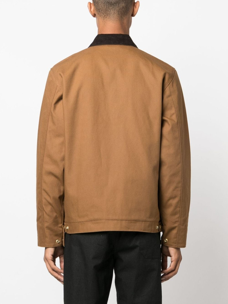 Detroit contrasting-collar cotton jacket 4