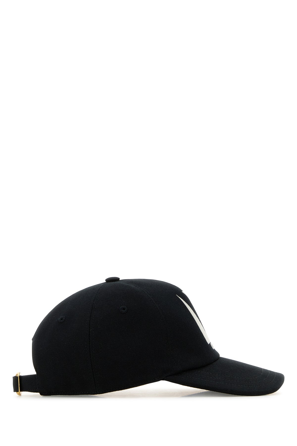Black cotton baseball cap - 2