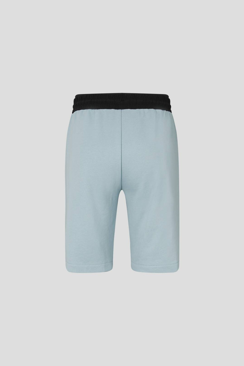 LAURO SWEAT SHORTS IN ICE BLUE 6