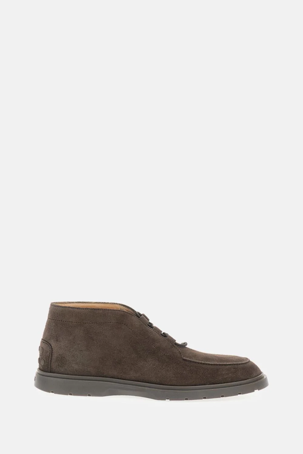 Suede leather polacchini shoes - 1