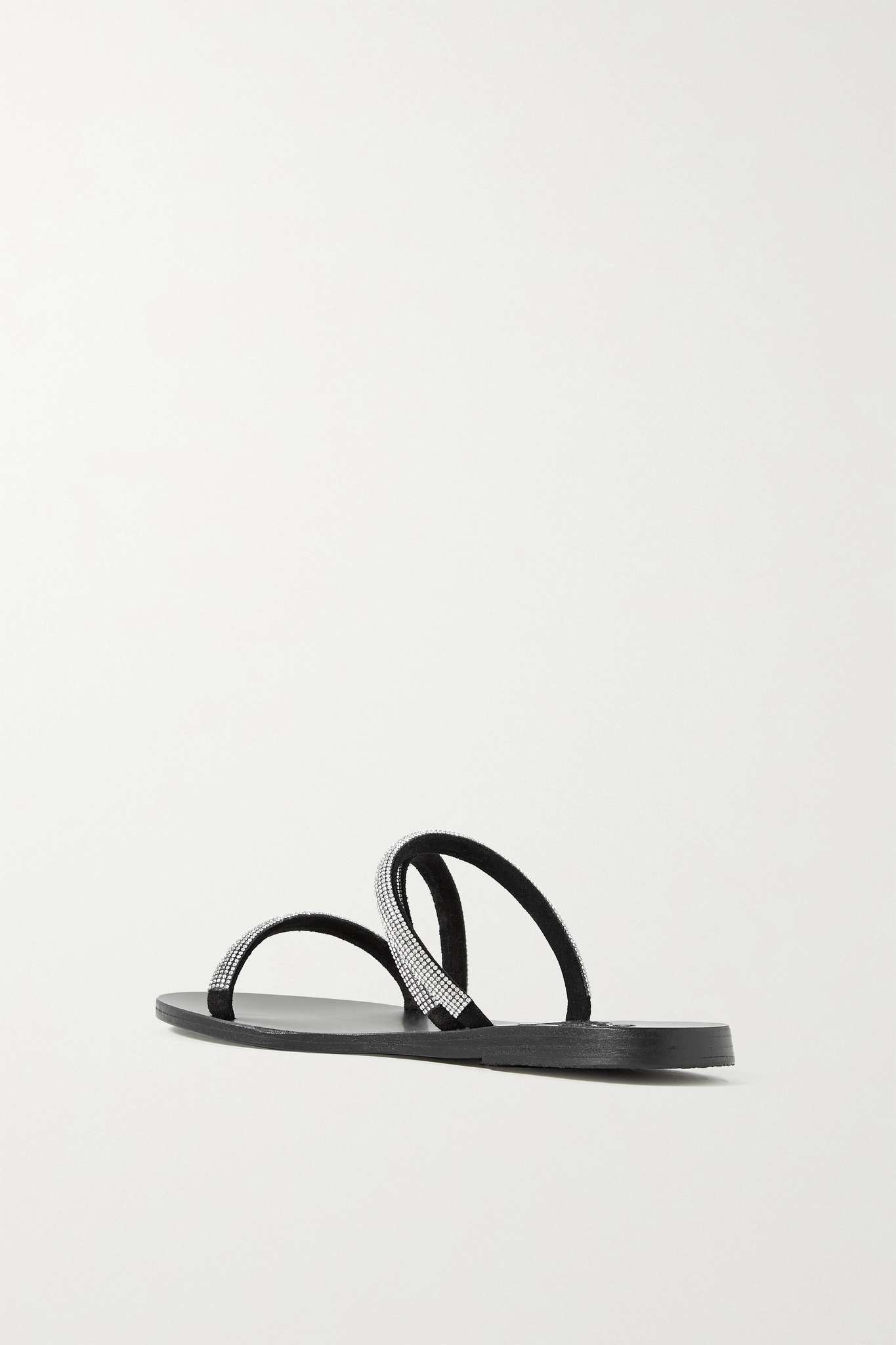 Polytimi Diamante crystal-embellished suede sandals - 3