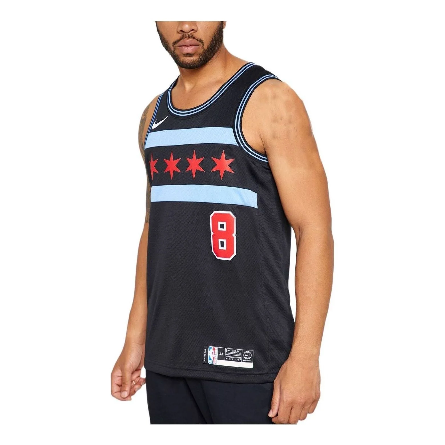 Nike x NBA Chicago Bulls Swingman Edition Jersey 'Zach LaVine 8' AJ4600-011 - 1