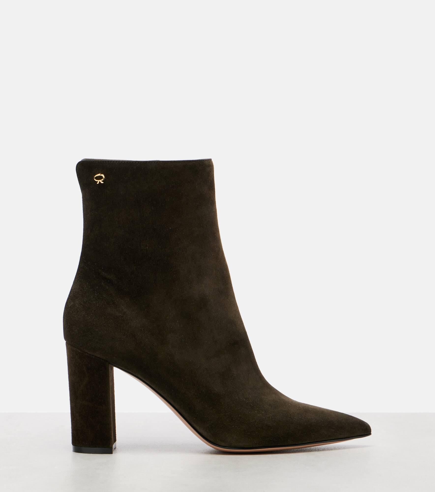 Lyell 85 suede ankle boots - 4