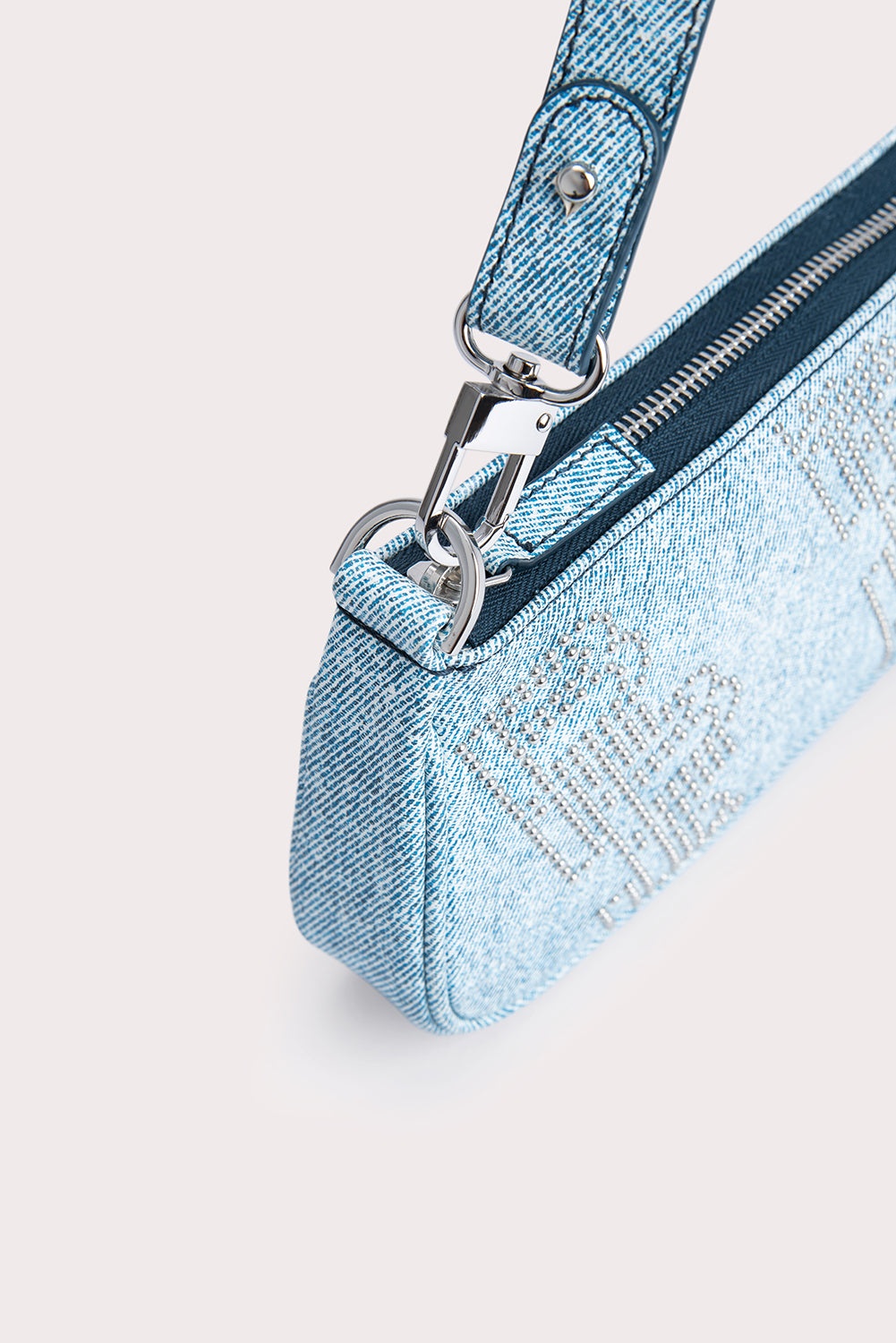 Rachel Denim Stud Leather - 4