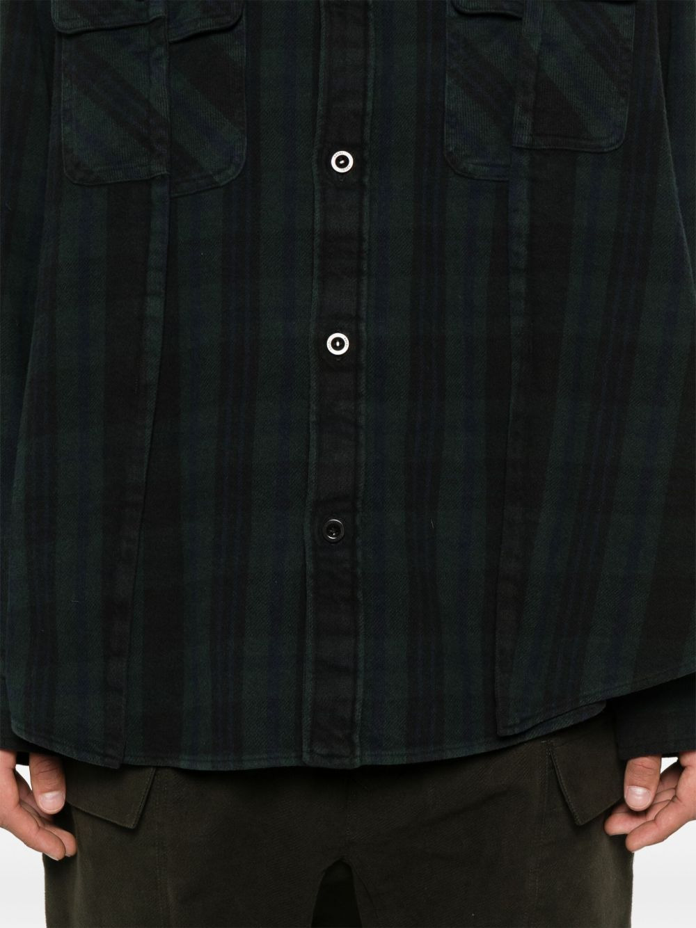 panelled shirt - 5