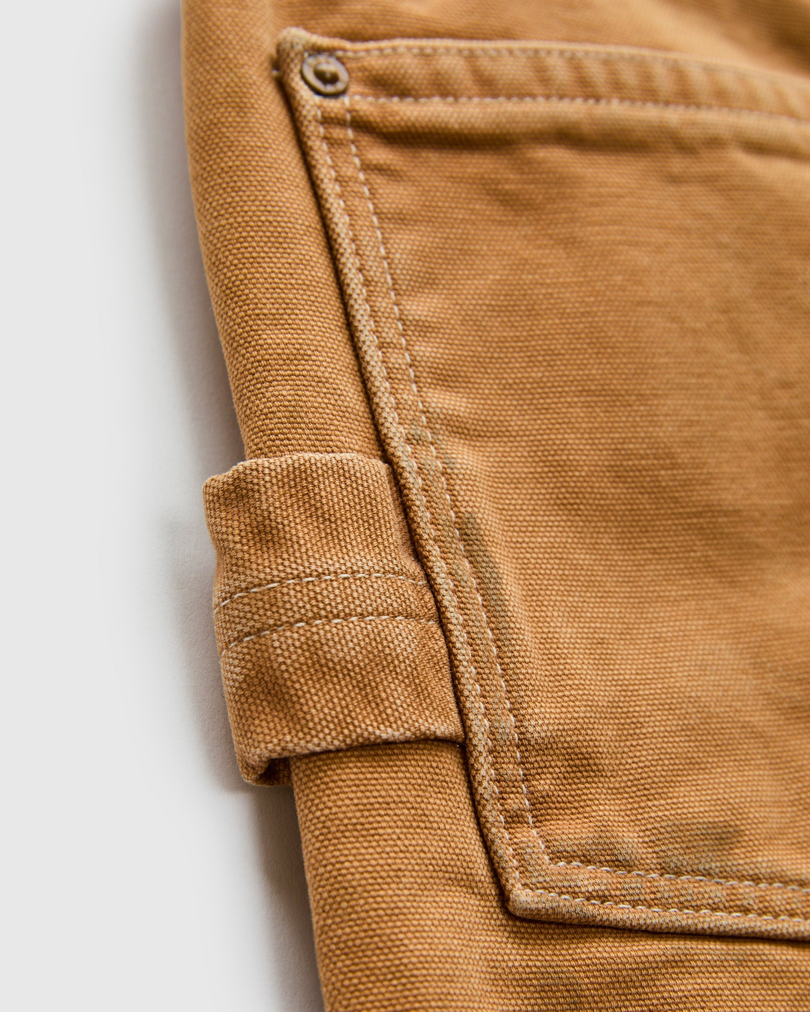 Hamilton Carpenter Pants in Distressed Khaki - 7