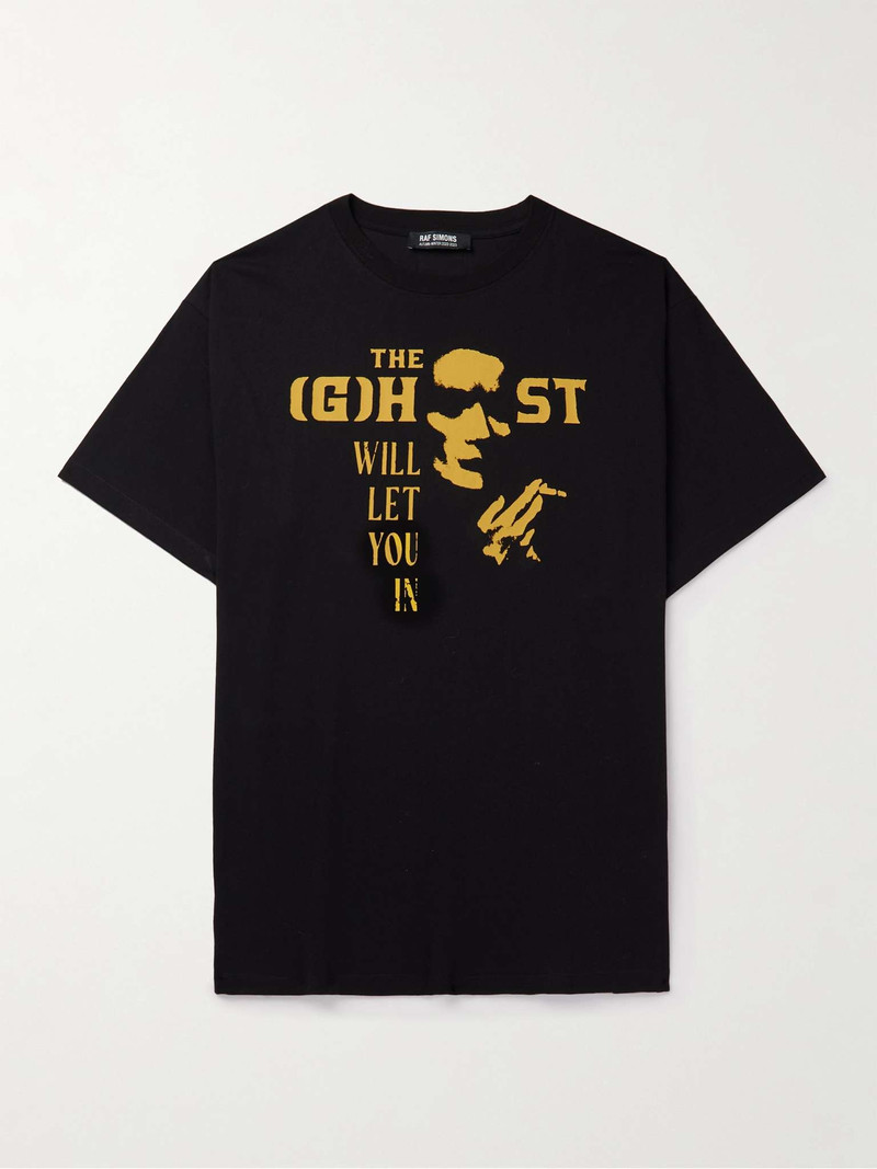 Printed Cotton-Jersey T-Shirt 1